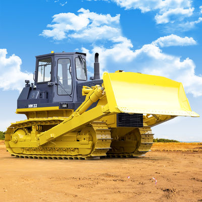 Enclosed Cab Heavy Duty Bulldozer Hydraulic Steering Construction Bulldozer